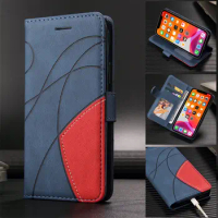 For Xiaomi Poco M6 Pro 4G 2024 Luxury Leather Flip Case For Poco X6 Pro Wallet Funda Mi Phone X6 X 6 M6Pro C65 Book Cover Etui