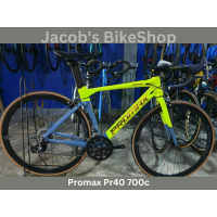 Promax pr40 aero sti 2x8 roadbike