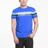 เสื้อยืดผู้ชาย   SKU P1MT229TB144BL สี น้ำเงิน