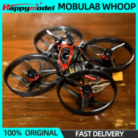 Happymodel Mobula 8 Mobula8 Micro FPV Whoop Quadcopter Drone 1-2S 85mm ELRS/FRSLY Receiver Caddx Ant X12 AIO Brushless Motor New