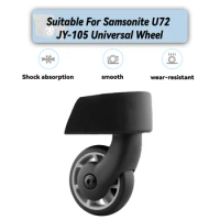 For Samsonite U72 JY-105 Universal Wheel Replacement Suitcase Rotating Smooth Silent Shock Absorbing Wheel Accessories Wheels