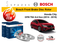 Bosch Honda City GM6 Brake Disc Vibration Fix | Bosch Front Brake Disc Rotor T9A / 0986T16035 | 3rd