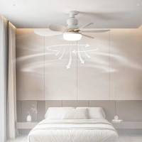 E26/27 Socket Fan LED Light Replacement Light Bulb/Ceiling Fan Dimmable 40W/30W Warm Light Ceiling Fan Timing for Garage Kitchen