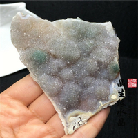 天然異象水晶簇晶花觀賞石能量小原礦實物圖特價
