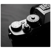 Metal Camera Decoration For Fujifilm Gfx100 Gfx100s Gfx50r X100v Camera Shutter Button For Panasonic GH5 GH6 Canon 1dx2 R R3 R5