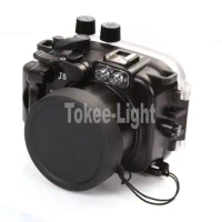 Underwater Waterproof Housing Camera Case Bag for Nikon J5 10-30mm lens Camera