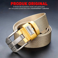 IKAT PINGGANG PRIA TALI SABUK NYLON CANVAS GESPER KANVAS KEPALA MODEL JARUM MEN BELT FASHION Besi Ku