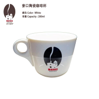 歐陸風味 陶瓷咖啡杯 X 1 隻 厚實經典 陶瓷白色 200ml Espresso Italy 耐高溫 澳門直送 平行進口 