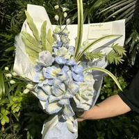 扭扭棒花束玫瑰花手工編織diy材料包百合花母親節祝福送媽媽禮物