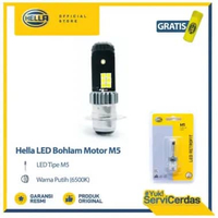 Bohlam Motor LED Hella M5 9 - 80V 6500K - Lampu Motor