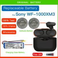 Original New ZeniPower 3.7V Z55 Battery For Sony WF-1000XM3 WF-SP900 WF-SP700N WF-1000X TWS Earbuds Earphone CP1254 Battery+Gift