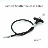 40cm Mechanical Camera Shutter Release Cable Remote Cord for Fujifilm X100 X10 X-Pro1 X-T3 S7000 S9500 Nikon F3 F4 F80 FM2 etc.