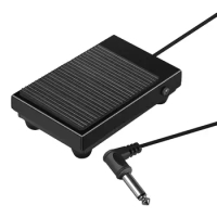Piano Sustain Pedal Universal Damper Foot Pedal for Electronic Piano Keyboards Electronic Synthesizer Digital Pianos Accs