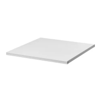 JOSTEIN 層板, 金屬/室內/戶外用 白色, 37x40 公分