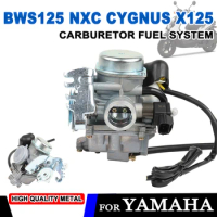 Scooter High Quality Carburetor For Yamaha BWS125 BWS125X YW125X CKV Caliber 26mm Fuel System Engine Gasoline Spare 24P-E4901-20