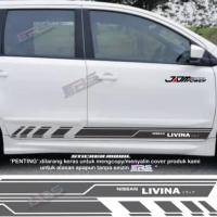 promo sticker list side body cutting sticker mobil nissan LIVINA all nissan terbaru