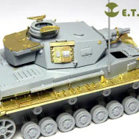 ET Model 1/72 E72-007 WWII German Pz.Kpfw.IV Ausf. F1 Detail Up part For DRAGON 7321