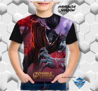 kaos anak baju anak kaos game mobile legend hayabusa shadow