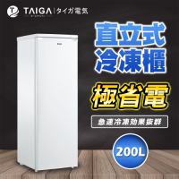 日本TAIGA 200L直立式冷凍櫃