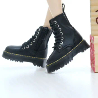 In stock 1/6 Scale Leather Doll Boots Blythe Shoes Blythe Boots Handmade Doll Boots for Momoko doll