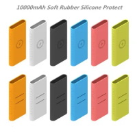 Silicone Protector Case For Xiao Mi Powerbank 10000mAh PLM11ZM Wireless Powerbank Accessories Case WPB15ZM And PLM13ZM Case