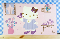 【震撼精品百貨】Hello Kitty 凱蒂貓 kitty大卡片 粉鳥紫 震撼日式精品百貨