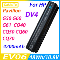DV4 Laptop Battery For HP Pavilion G50 G60 G61 G70 G71 484170-001 484172-001 Compaq CQ40 CQ45 CQ50 CQ60 CQ61 CQ70 CQ71