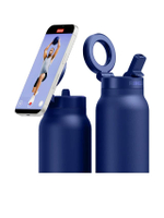กระบอกน้ำ Ringo Pro พร้อมแท่นยึดโทรศัพท์ MagSafe ขนาด 24oz 710ml สีน้ำเงิน