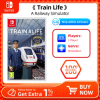Nintendo Switch Game - Train Life: A Railway Simulator - Games Physical Cartridge for Nintendo Switch OLED Lite