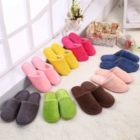 Slippers for home Push Soft Cotton Slippers women Hotel Travel Slipper Hospitality Footwear Slides For Bedroom Cute Slippers