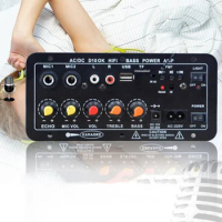 Audio Digital Amplifier Bluetooth Board 30-120W Home Car Karaoke Subwoofer Mono AMP Module High Power Digital Power Amplifiers