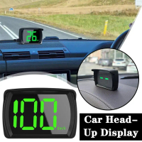 Digital Projector Screen Digital GPS Speedometer Overspeed Alarm Car GPS HUD With Odometer L2V2