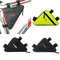 Waterproof Triangle Cycling Bicycle Bags Front Tube Frame Bag Mountain Bike Triangle Pouch Frame Holder Saddle Bag