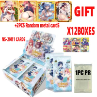 Wholesale 12/24/48 Boxes Goddess Story 2m11 Cards Msr Ptr Rare Cards Anime Games Girl Party Bikini Feast Booster Box Toys Gift