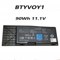 BTYVOY1 7XC9N C0C5M 05WP5W 90Wh 11.1V Laptop Battery For Dell Alienware M17x R3 R4 0C0C5M 5WP5W318-0397