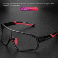 Bicycle Glasses for Riding Polarized Color-Changing Windproof Myopia Running Driving Sports Sunglasses for Men and Women