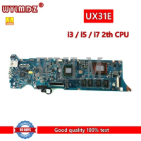 UX31E With i3 / i5 / i7 2th CPU 4GB RAM Mainboard For Asus ZenBook UX31 UX31E Laptop Motherboard 100% Tested