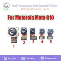 100% Ori Front Facing Rear Main Camera For Motorola MOTO G10 XT2127-2 Front Back Big Camera Module Part For Moto G10