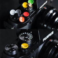 Metal Concave Surface Camera Soft Shutter Release Button For Fujifilm Fuji XPRO2 X100F T XE3 XT20 10 XT2 3 GS645s M5 M6 M7 M8 M9