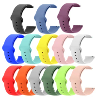 18MM 20MM 22MM Silicone Straps For TicWatch E Tic Watch 2 C2 Correa Strap For Ticwatch Pro 2020/Pro 3 GPS/E2/S2 Smart Watch Band