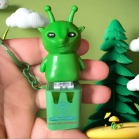 [COD] TikTok Internet Celebrity Green Alien Pendant Sound Funny Music Stress Relief Special Effect A