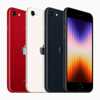 【Apple】A+級福利品 iPhone SE 3 128G 4.7吋（贈充電線+玻璃貼+透明殼）