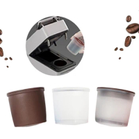 4pcs/set Reusable Coffee Filter Capsule Refillable Capsulone Cups Set For Illy Iperespresso Machine Refillable Capsules Pod