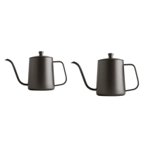 Hand-Brewed Coffee Pot Set Coffee Filter Cup Long Mouth Fine Mouth Pot Sharing Pot Brewing Pot Coffee Appliance