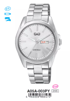 Q&Q Q&Q QnQ QQ Original Jam Tangan Pria Analog Rantai - A05A-003PY - Tahan Air