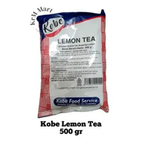 Kobe Lemon Tea 500 gr 1/2 kg serbuk bubuk teh 500g gram kemasan horeka