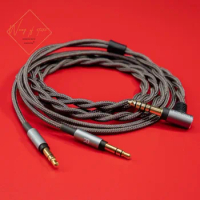 Hifi Balanced Audio Cable Cord For Focal Clear Headphone 2.5Mm 3.5Mm 4.4Mm Plugs 6N Occ