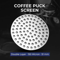 Puck Screen 51mm Portafilter Espresso Double Layer