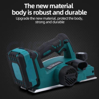 18V Cordless Electric Planer Brushless Electric Router Wood Woodworking Trimming And Cutting Tool Portable Pressure Planer