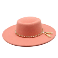 Bulk Price Fedora Hat Pearl Accessories Fedora Hat Men's Panama Top Hat Fedora Hat Church Hat Party Hat